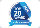 Care Home Top 20 Award Badge